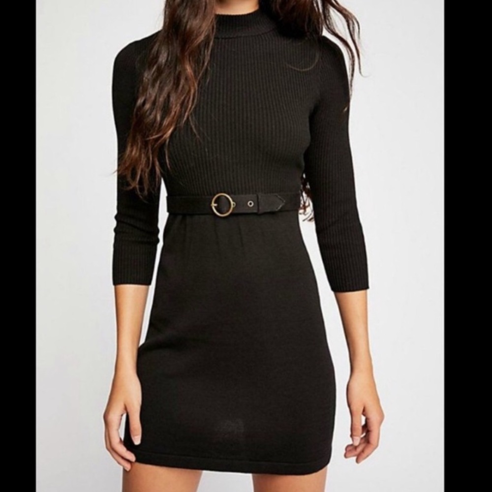 🔥Price Drop🔥 Free People Sweater Mini Dress